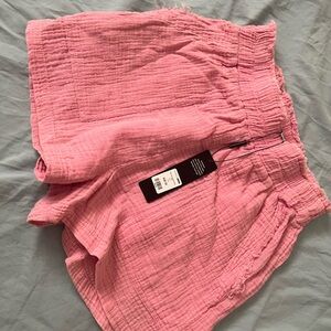 Fashion Nova High Waist Pink Shorts